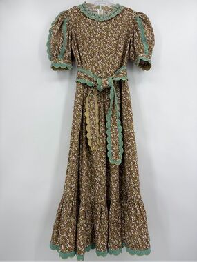 CeliaB Alamo Dress Floral Print Brown Size S